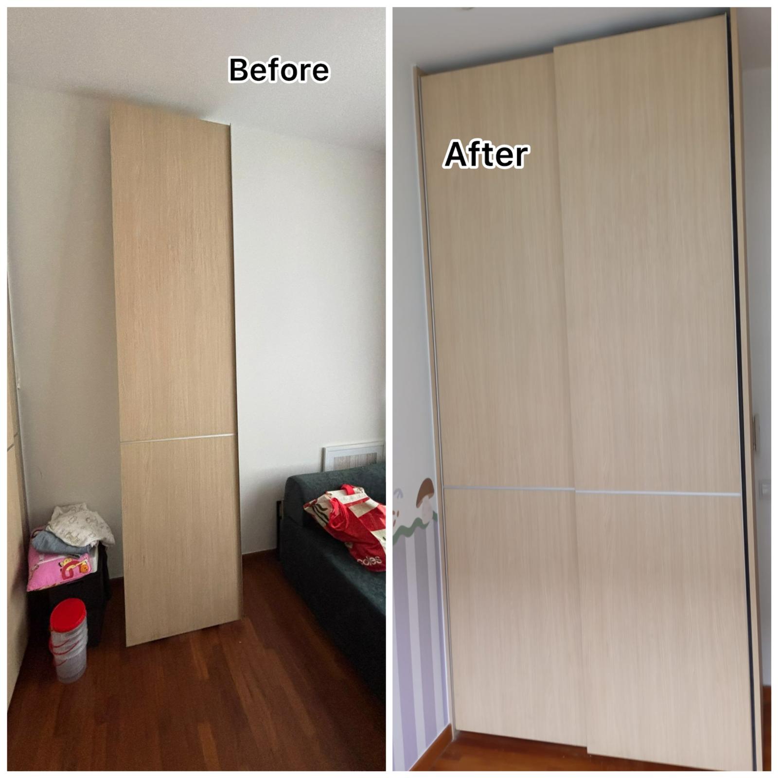 Wardrobe Installation & Assembly Service in Singapore | Tasfia Engineering & Construction Pte Ltd